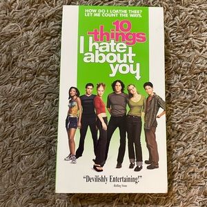 10 THINGS I HATE ABOUT YOU VHS